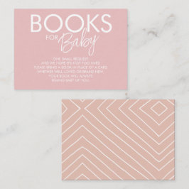 Boho Rosa och Blush Bokförfrågan Tilläggskort