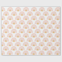 Boho Rosa Rainbow Mönster