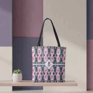 Boho Rosa, Teal & Brun Tribal  Tygkasse