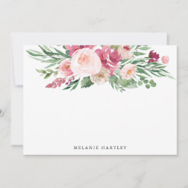 Boho & Rosa Vår Watercolor Blommigt