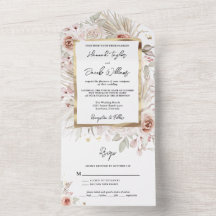 Boho Rustic Blommigt med OSA Bröllop