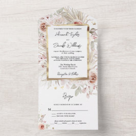 Boho Rustic Blommigt med OSA Bröllop