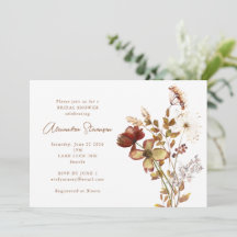 Boho Rustic Earthy Nature Botanical Möhippa