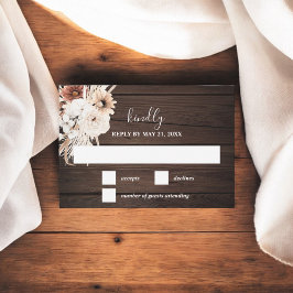 Boho Rustic Fall Flowers-Bröllop OSA