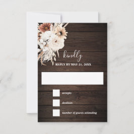 Boho Rustic Fall Flowers-Bröllop OSA