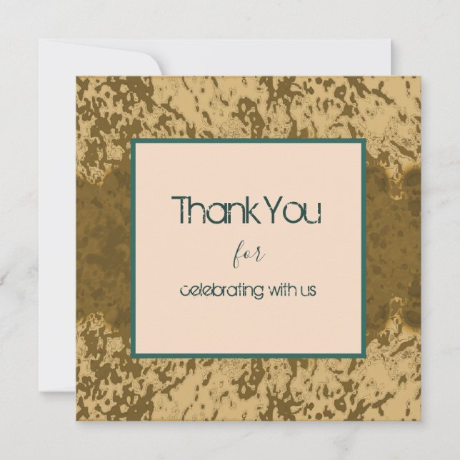 Boho Rustic Splatter Teal Ram Design (Framsida)