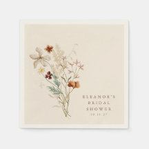 Boho Rustik Äng Blommor Blommig Bröllopsfest