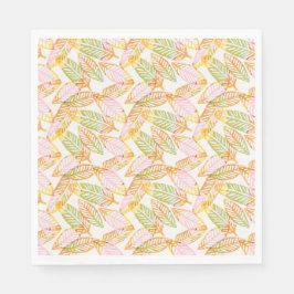 Boho Safari Jungle Löv att barn Tonåring gemensamm Pappersservett