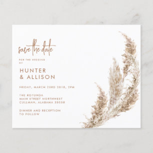 Boho Save Date Flyer