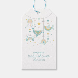 Boho Sea Animal Square Stickers Presentetikett