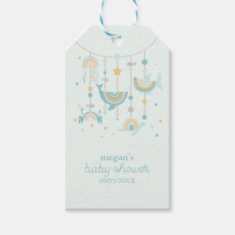 Boho Sea Animal Square Stickers Presentetikett