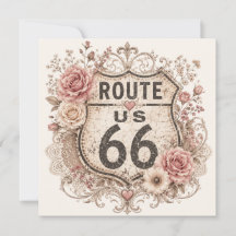 Boho Shabby Chic Mother Road-dekal