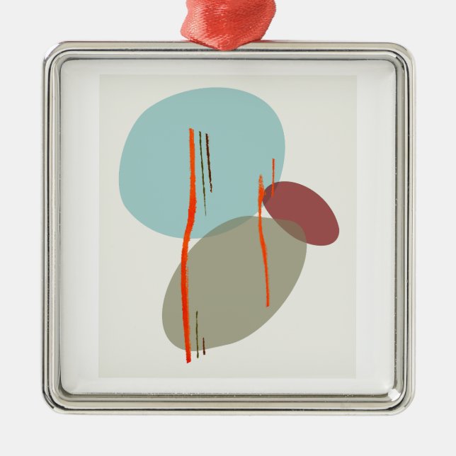 Boho Shapes Julgransprydnad Metall (Framsidan)