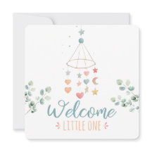 Boho Simplicit Välkommen Little One Baby