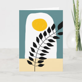 Boho skisskonst kort