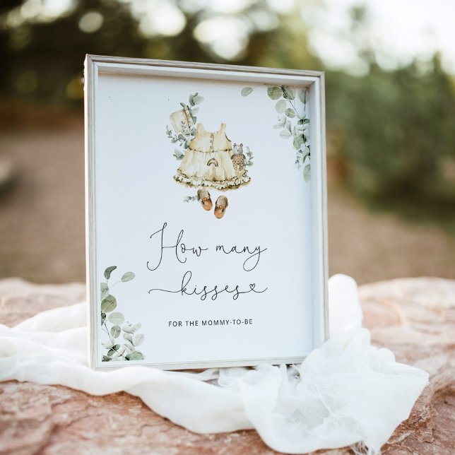 Boho-sköterskan hur många kyssar för mamma att bli poster (Skapare uppladdad)