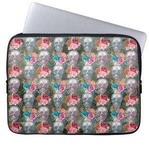 Boho Skull-seriens design 10 Laptop Fodral