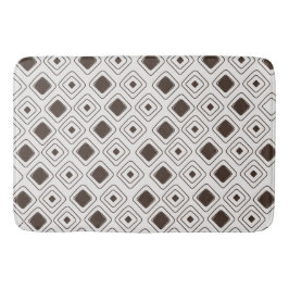 Boho Soft Neutralt Tribal Geometric Aztec Mönster Badrumsmatta