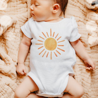 Boho Sol 1-årsdag Första Resan Lilla Solsken T Shirt
