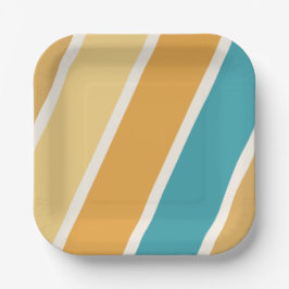 Boho Sol Baby Shower Papper Tallrikar