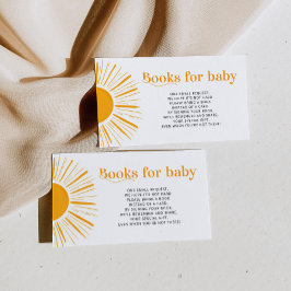 Boho sol bokar för baby biljett tilläggskort