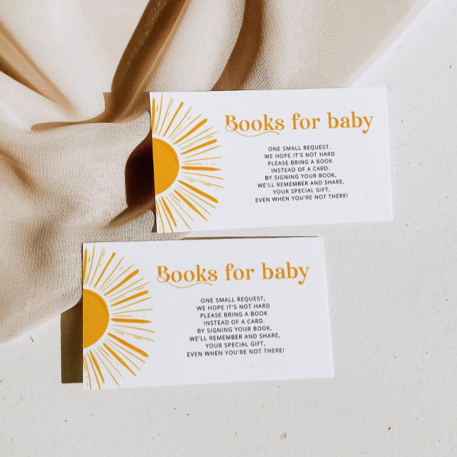 Boho sol bokar för baby biljett tilläggskort (Skapare uppladdad)