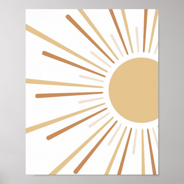 Boho Sol Kids Decor Poster (Framsidan)