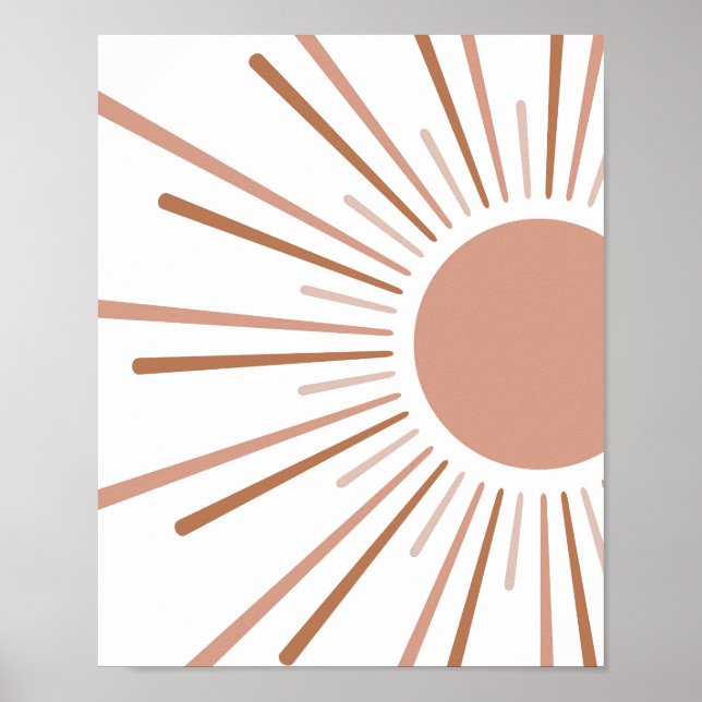 Boho Sol Kids Decor Poster (Framsidan)