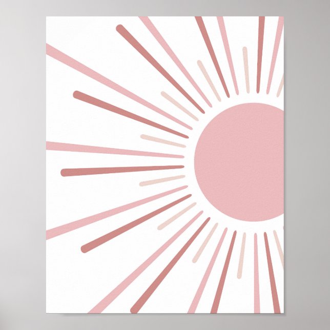 Boho Sol Kids Decor Poster (Framsidan)