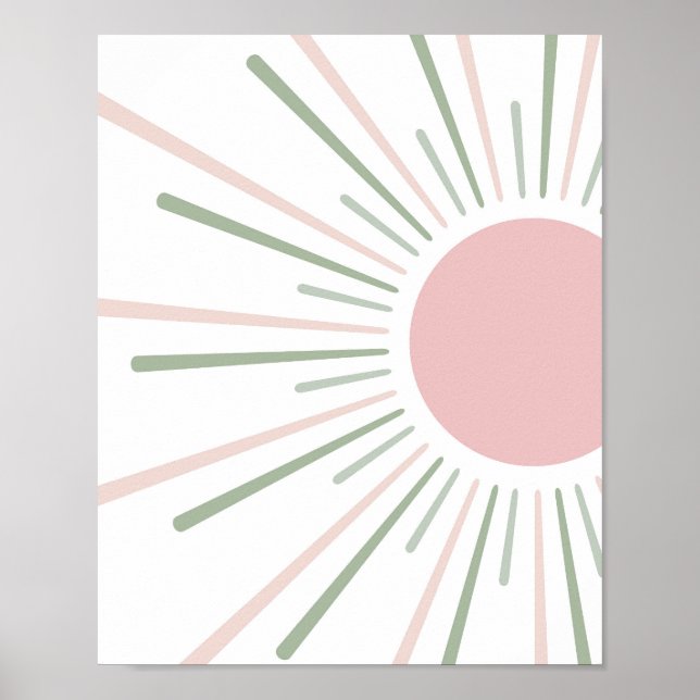 Boho Sol Kids Decor Poster (Framsidan)
