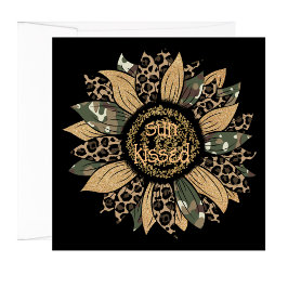 Boho Sol Kissed Solros Magnetic Card