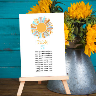 Boho Sol Retro Boho Sunshine Bordsnummer