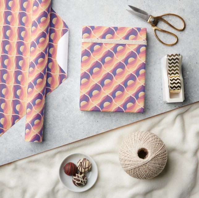 Boho Solnedgång Presentpapper (Hantverk)
