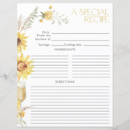 Boho Solros Möhippa Recipe