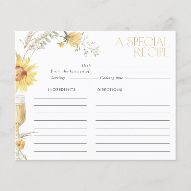 Boho Solros Möhippa Recipe (Framsida)