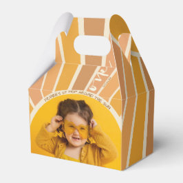 Boho Sommar 1:a Resa runt Sol födelsedag Presentaskar