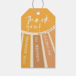 Boho-sommaren första Resa runt Sol-fotodagen Presentetikett