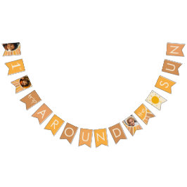 Boho-sommaren första Resa runt Sol-fotodagen Vimplar