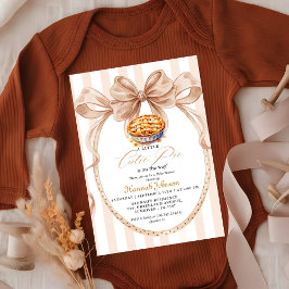 Boho söt Little Paj på det sätt som Fall Baby Show Inbjudningar