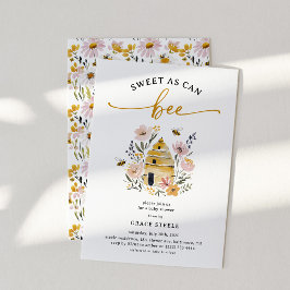 Boho Söt som en liten Bebis Baby Shower Inbjudningar