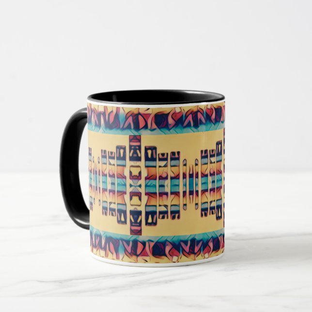 Boho Southwest Inspired Mugg (Framsida vänster)