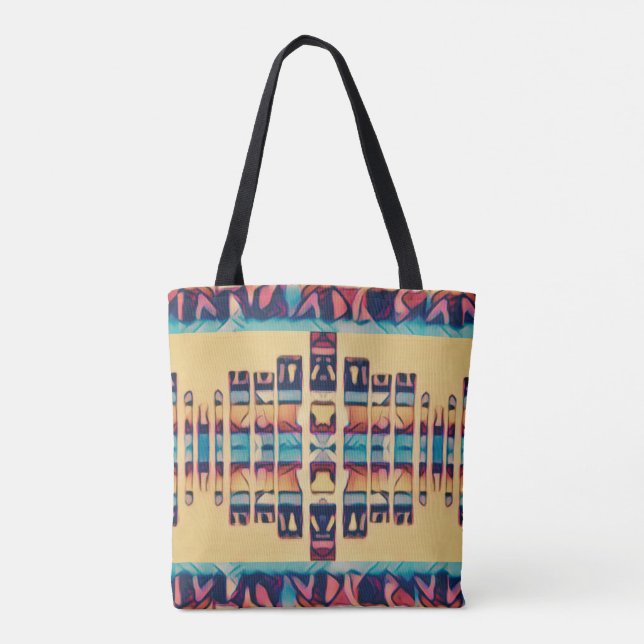 Boho Southwest Inspired  Tygkasse (Baksida)