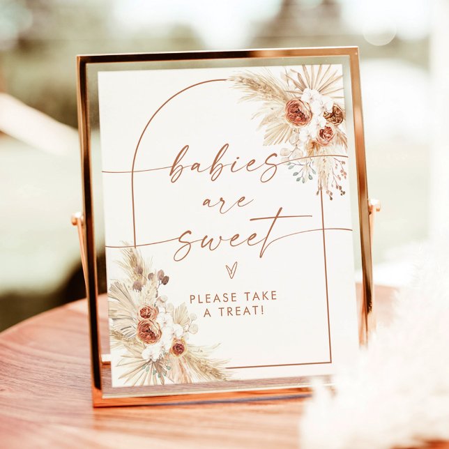 Boho Spädbarn är sött babyskor, efterföljare Poster (Skapare uppladdad)