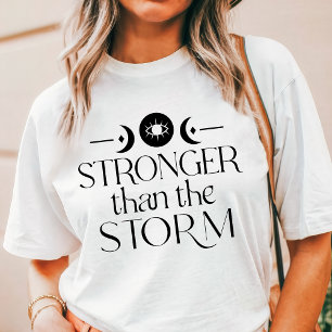 Boho starkare än stormen Måne T Shirt