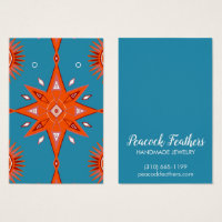 Boho Stars Earring Necklace Jewelry Visning Card