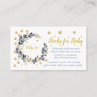 Boho Stars Greenery Baby Shower Kort Omslag