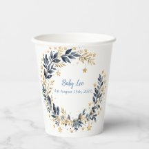 Boho Stars Grönska Pappersmugg