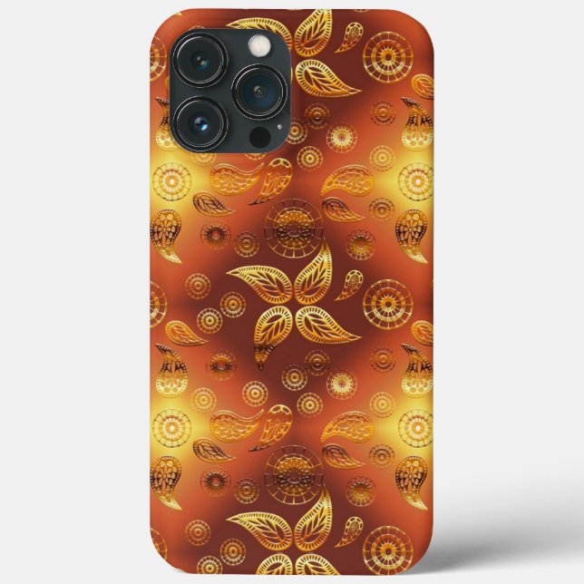 Boho-stil Blommig Etnisk (Baksida)