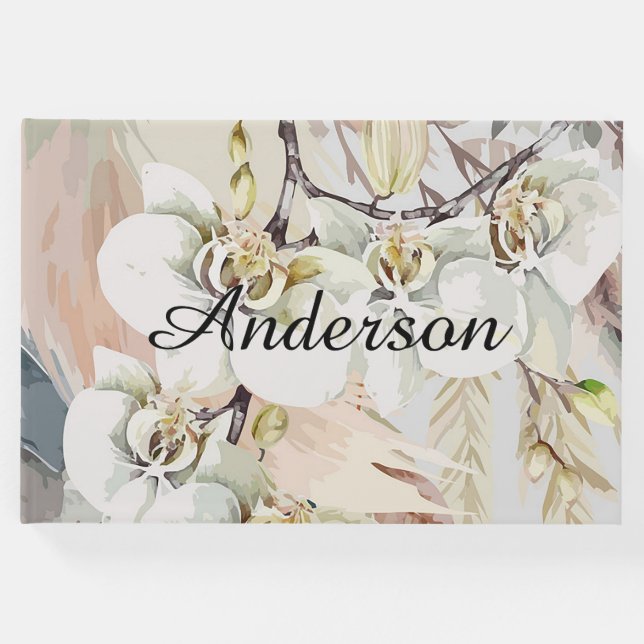 Boho-stil Gästböcker (Framsida)