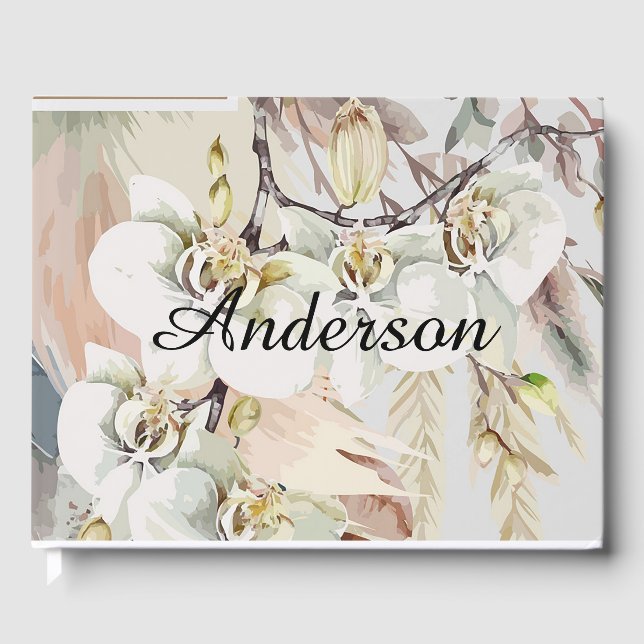 Boho-stil Gästböcker (Framsida)